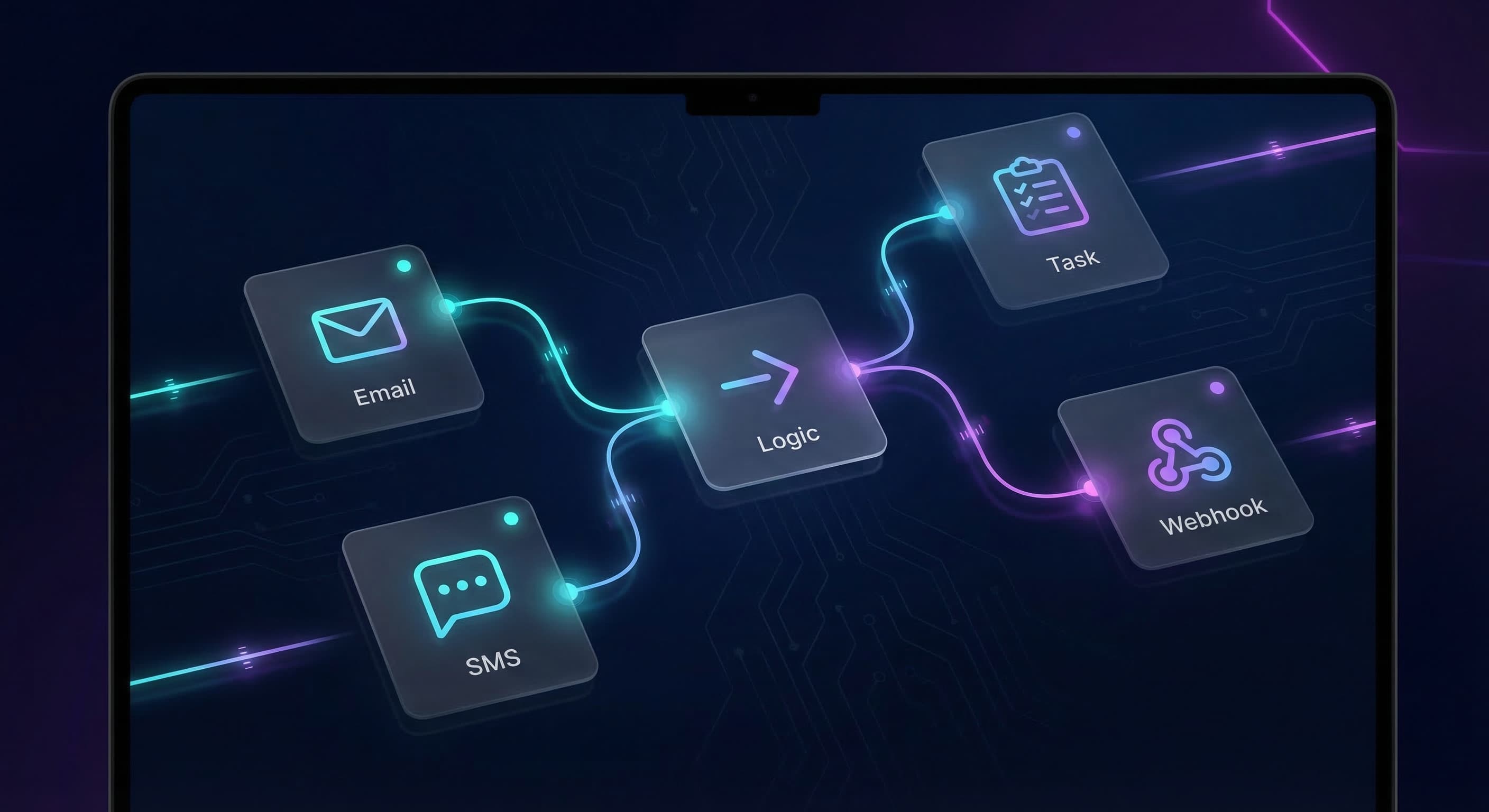 Systemations automation workflow builder